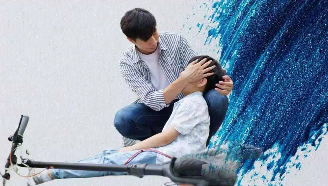 Sports Injured young boy